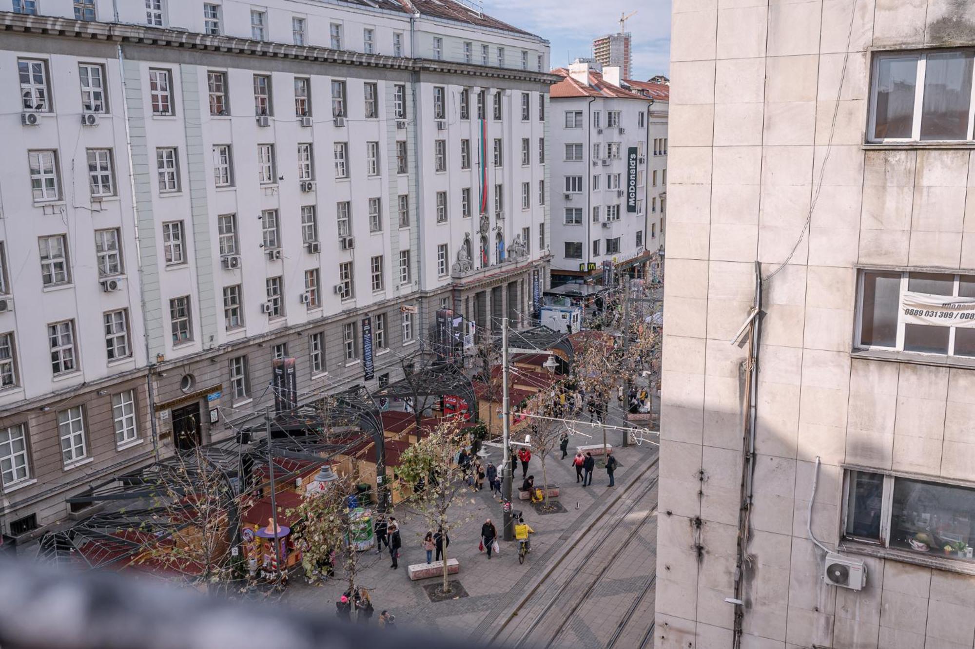 Slaveykov Sqr Urbanlux Topcentre 2Bdr Free Parking Sofia Exterior photo